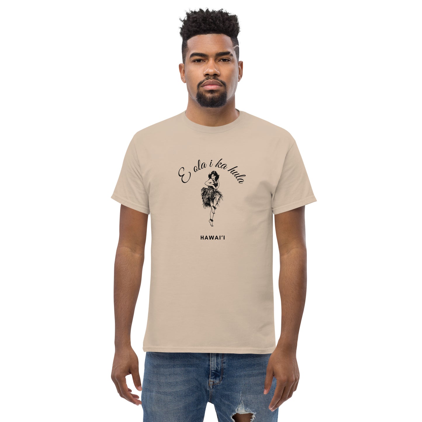 【E ola i ka hula】メンズTシャツ(半袖)【送料無料・税込価格】