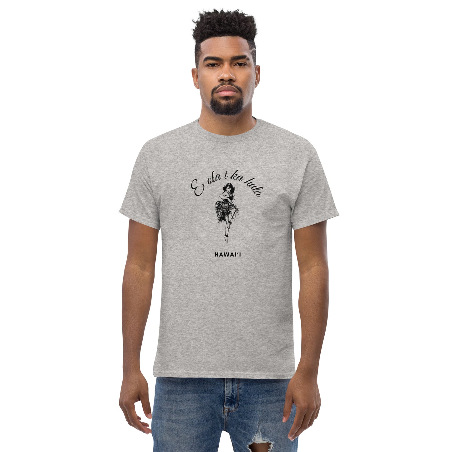 【E ola i ka hula】メンズTシャツ(半袖)【送料無料・税込価格】