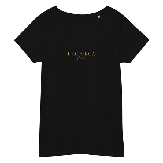 【E ola koa】リラックスオーガニックTシャツ(半袖)【送料無料・税込価格】