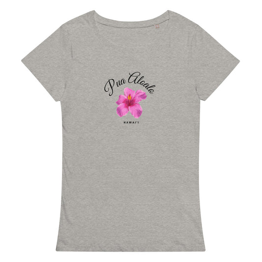 【Pua aloalo】リラックスオーガニックTシャツ(半袖)【送料無料・税込価格】