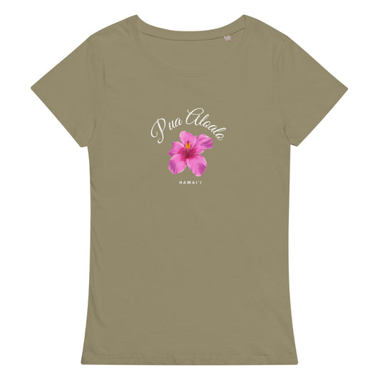 【Pua aloalo】リラックスオーガニックTシャツ(半袖)【送料無料・税込価格】