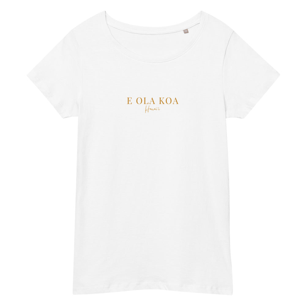 【E ola koa】リラックスオーガニックTシャツ（半袖）【送料無料・税込価格】