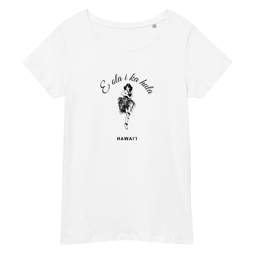 【E ola i ka hula】リラックスオーガニックTシャツ（半袖）【送料無料・税込価格】